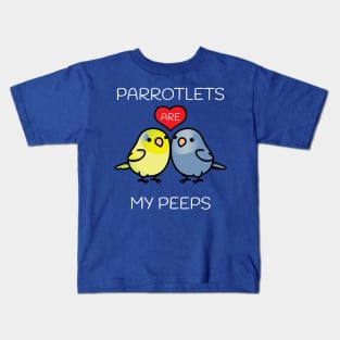 Parrotlets Are My Peeps Kids T-Shirt